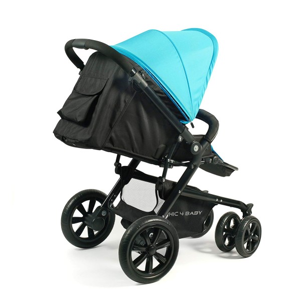 Passeggino Chic 4 Baby Pronto Blu