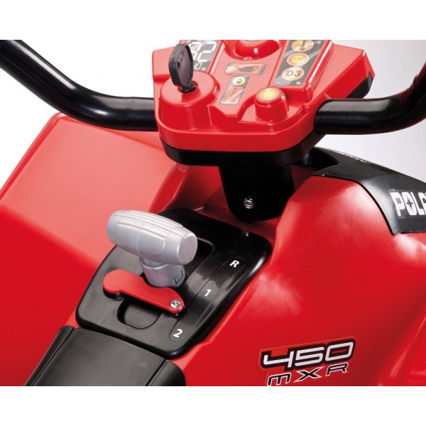 Quad Elettrico Peg Perego Polaris Outlaw Rosso