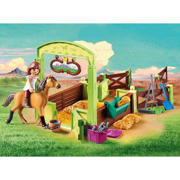 Lucky e la Stalla Di Spirit Playmobil