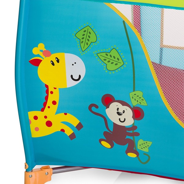 Hauck Sleep'n Play Sq Lettino Da Campeggio Pieghevole Jungle Fun