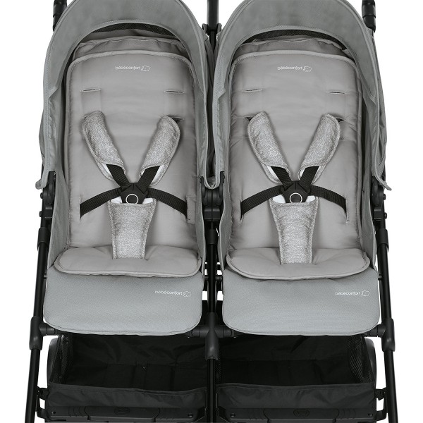 Passeggino Gemellare Bebe Confort Dana For 2 Nomad Grey