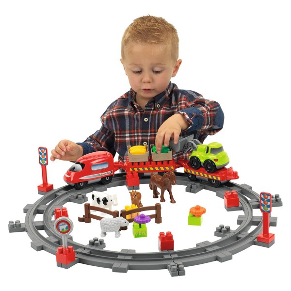 Treno Country con Veicolo Ecoiffier Abrick 