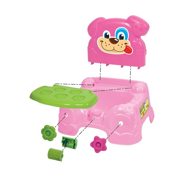 Poltroncina Porta Mattoncini Bimba Clementoni