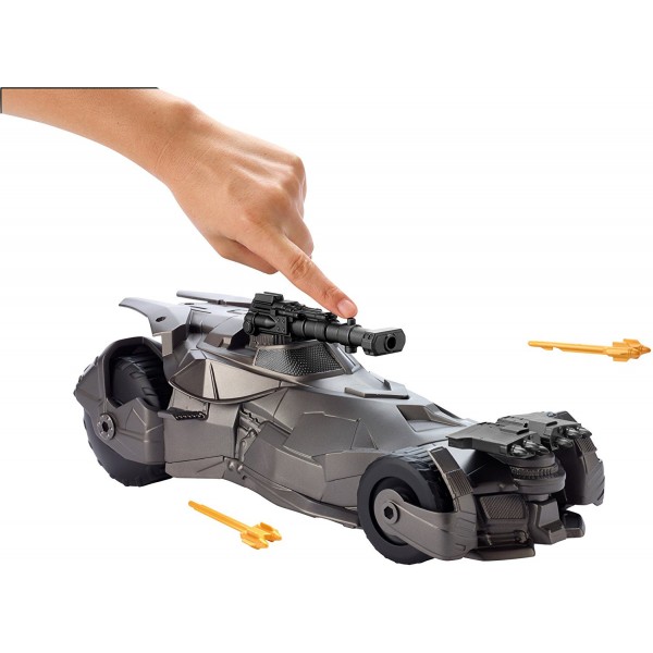 Batmobile Mattel Justice League con Cannone 