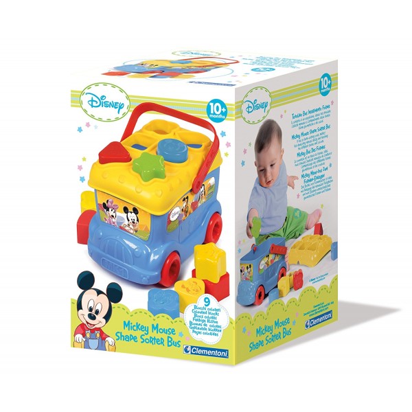 Bus Inserimento Forme Clementoni Disney Baby Mickey