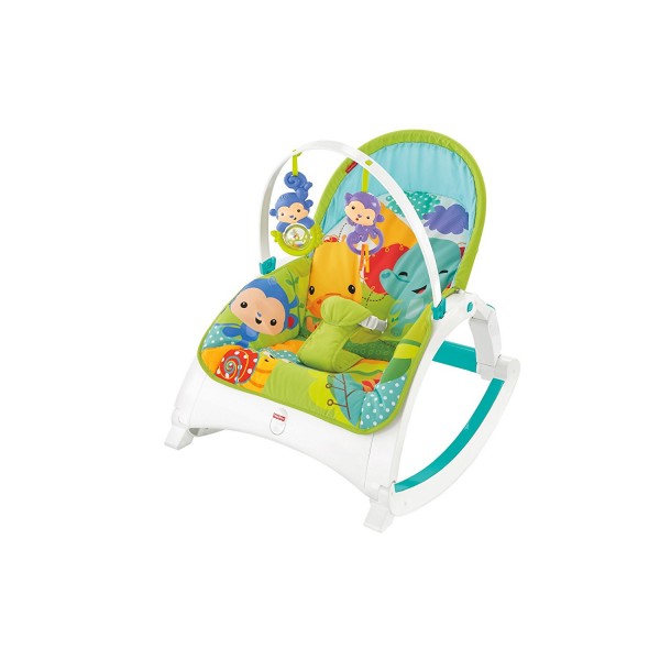 Sdraietta Dondolo Fisher Price Cuccioli della Natura 