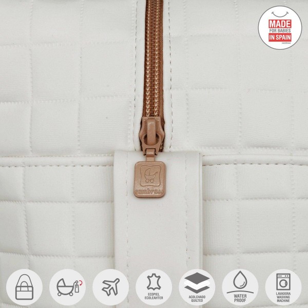 Valigia Maternità Cambrass Gofre Beige