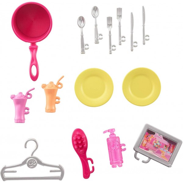 Casa delle Bambole Portatile Barbie con Bambola