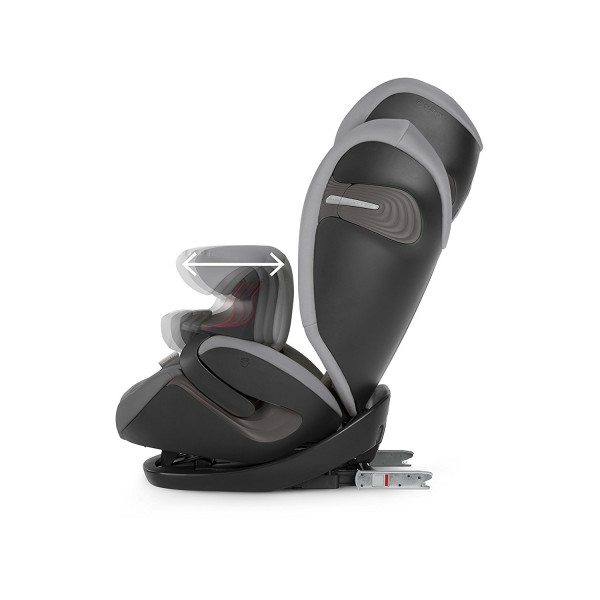Seggiolino Auto Cybex Pallas S-fix Pepper Black / Dark Grey