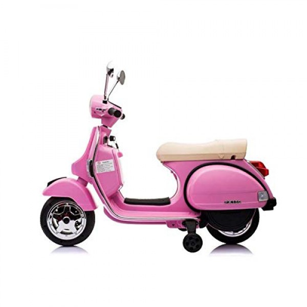 Moto Elettrica Lamas Toys Vespa PX Rosa