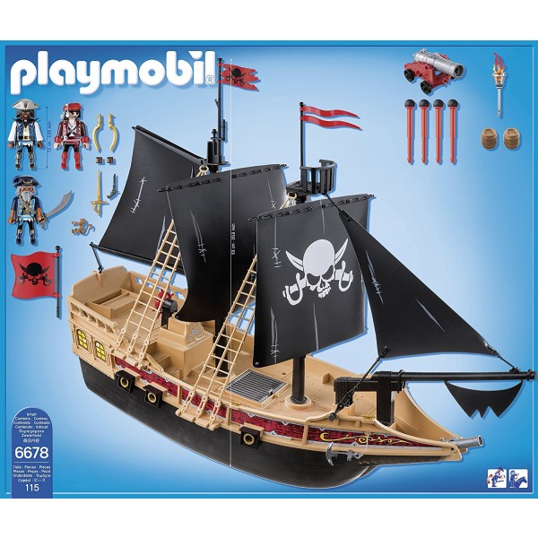 Galeone Dei Pirati Playmobil Pirates