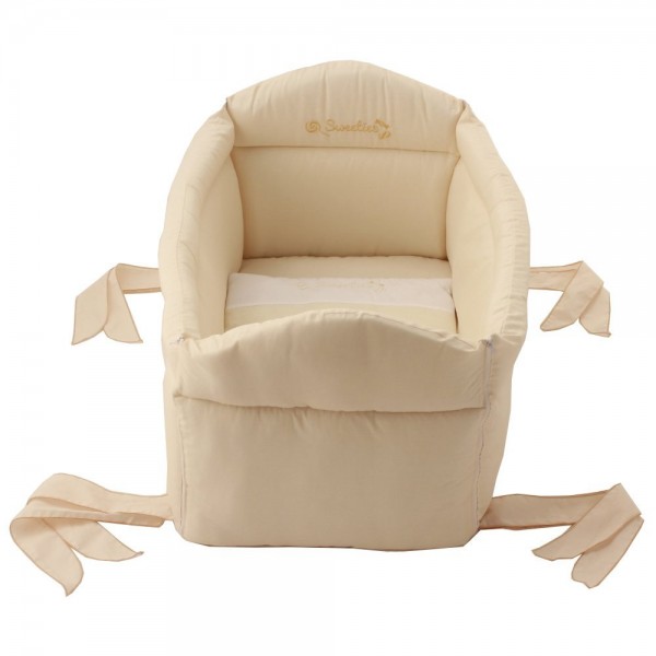 Riduttore Lettino Pali Multiplo 3 in 1 Sweeties Crema