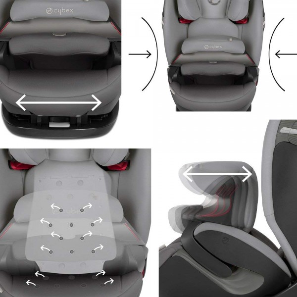 Seggiolino Auto Cybex Pallas S-fix Manhattan Grey / Mid Grey
