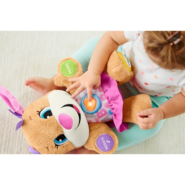 Peluche Fisher Price La Sorella del Cagnolino Smart Stages