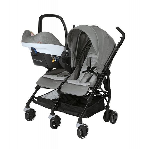 Passeggino Gemellare Bebe Confort Dana For 2 Nomad Grey