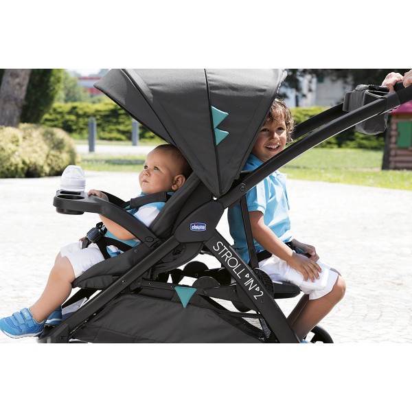 Passeggino Fratellare Chicco Stroll'in'2 Lava