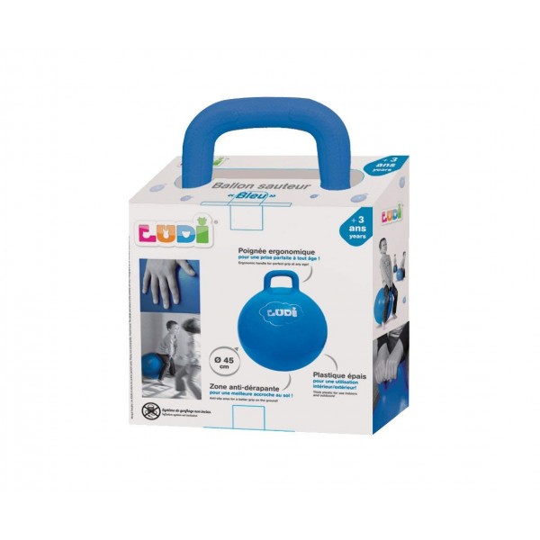 Palla per Saltare Ludi 45 cm Blu