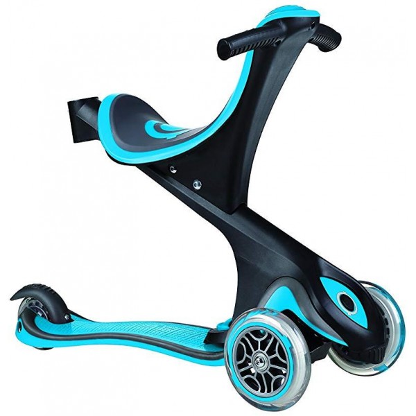 Monopattino Globber Evo Comfort 5 in 1 Azzurro