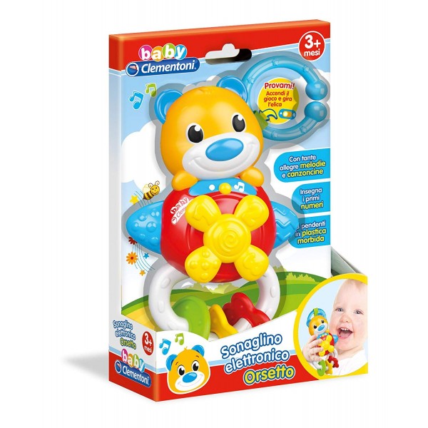 Sonaglino Elettronico Clementoni Orsetto