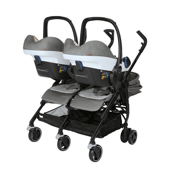 Passeggino Gemellare Bebe Confort Dana For 2 Nomad Grey