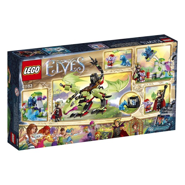 Costruzioni Lego Elves Il Drago Malvagio del Re Goblin