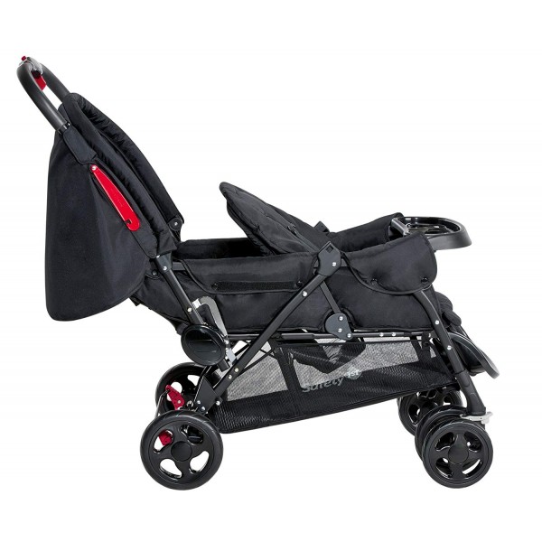 Passeggino Gemellare Safety 1st Duodeal Full Black