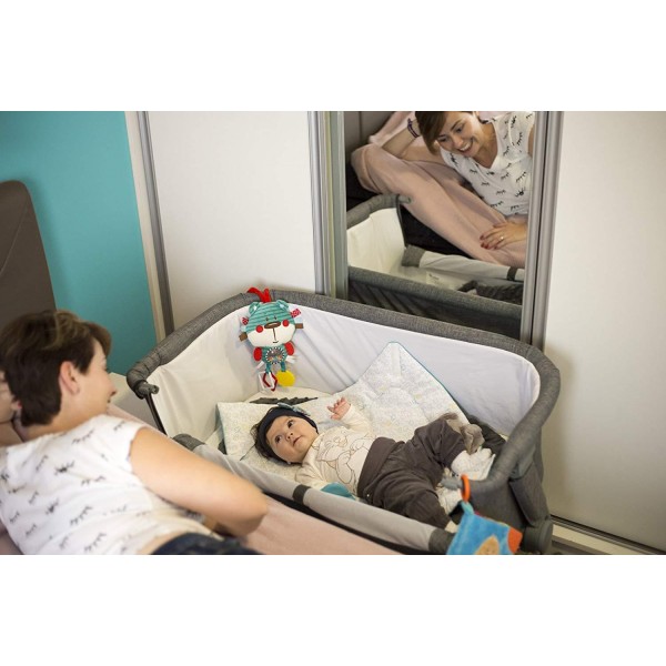 Lettino Co-Sleeping Kinderkraft Uno Grey