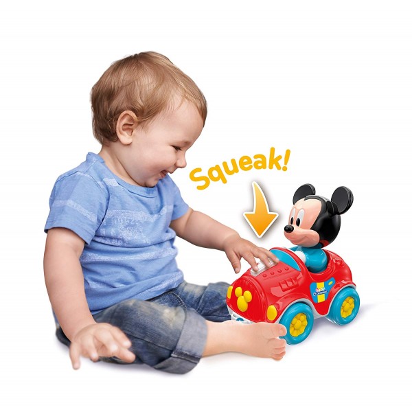 Macchinina Trainabile Disney Baby Mickey Pull Along Car