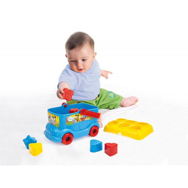 Bus Inserimento Forme Clementoni Disney Baby Mickey