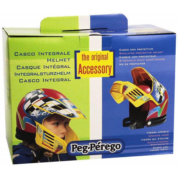 Casco Integrale Peg Perego Rosso
