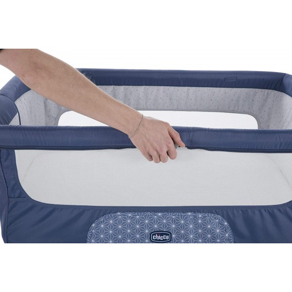 Culla Chicco Next2Me Dream Navy + Set Lenzuola