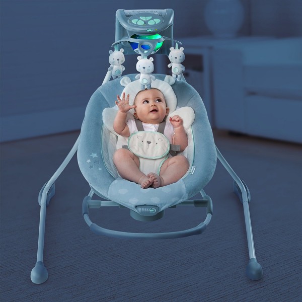 Altalena Girevole a Dondolo Ingenuity Twinkle Teddy 