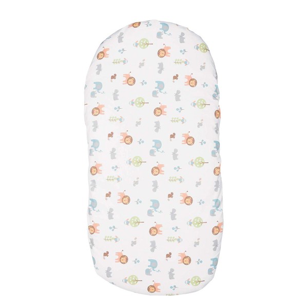 Set Lenzuola per Culla Chicco Baby Hug Little Animals 2pz