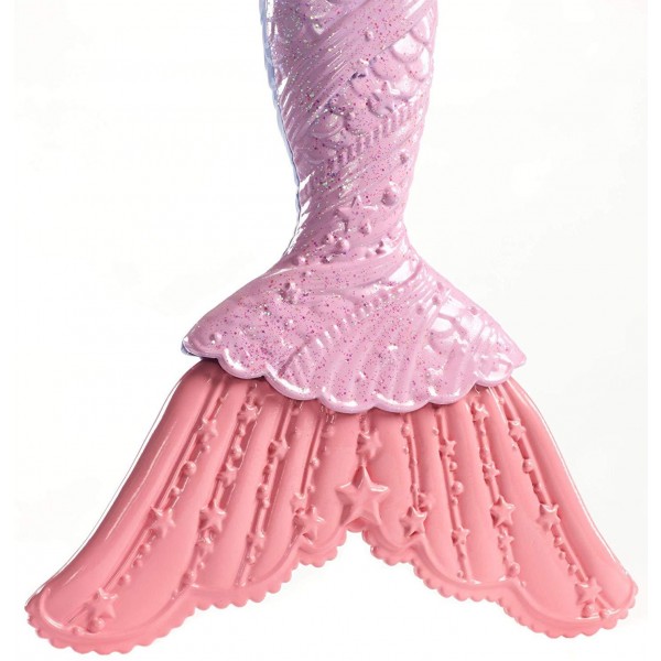 Bambola Barbie Dreamtopia Sirena Coda Arcobaleno Capelli Viola