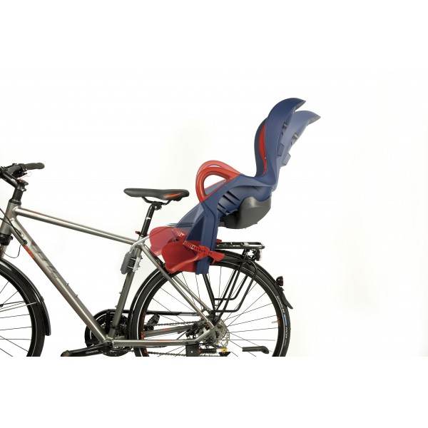 Seggiolino Bici Posteriore OkBaby 10+ Nero/Grigio