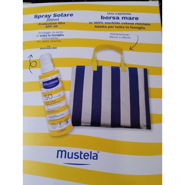 Mustela Borsa Mare + Latte Solare 200 ml