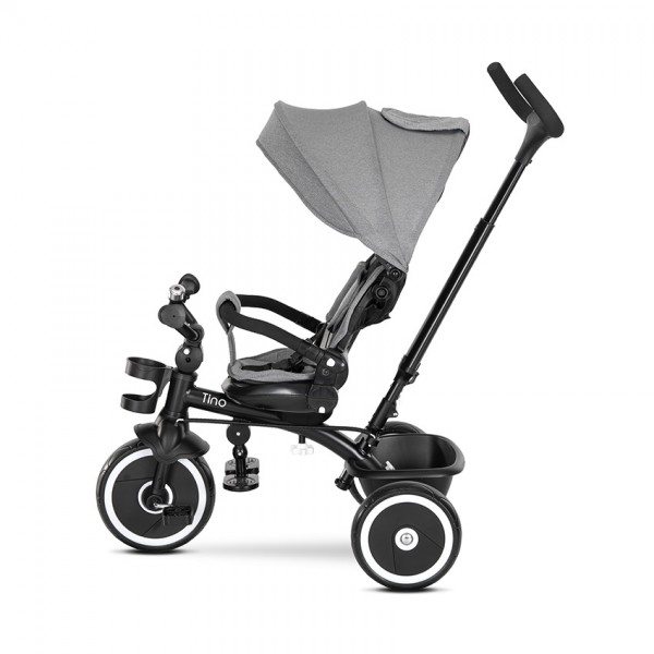 Triciclo con Rotazione 360° Lorelli Tino Grigio