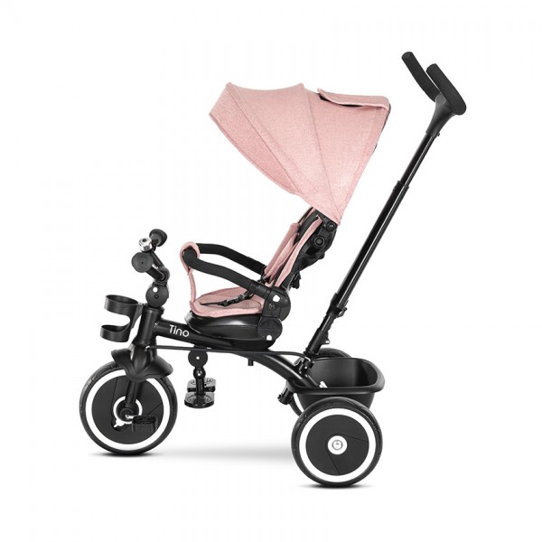 Triciclo con Rotazione 360° Lorelli Tino Rosa