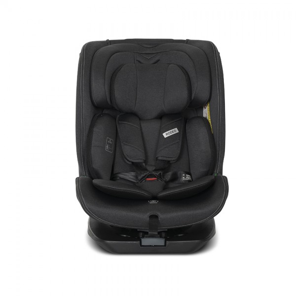 Lorelli Seggiolino auto isofix girevole 360 I-SIZE 40-150cm Rodeo Black