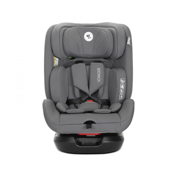 Lorelli Seggiolino Auto VOYAGER i-Size Grigio 40-150 cm con Cuscino da Viaggio
