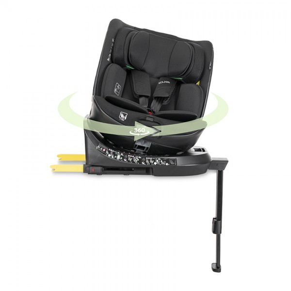 Lorelli Seggiolino SOLARIS i-Size ISOFIX 360 Gruppo 40-150 cm Black