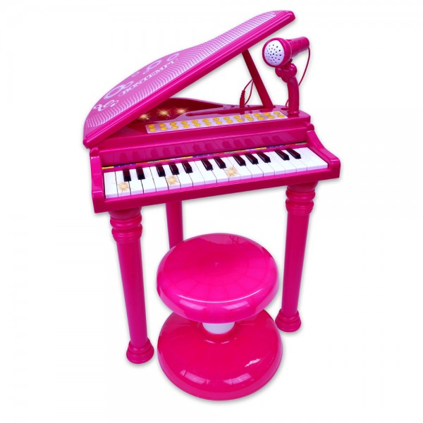 Pianoforte Elettronico Bontempi a Coda Rosa