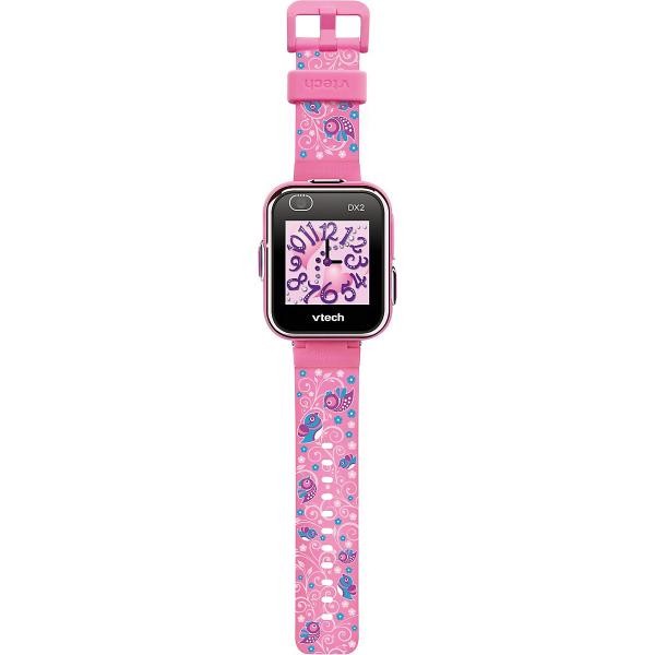 VTech Kidizoom Smartwatch DX2 Rosa, Orologio Interattivo per Bambini con Doppia Fotocamera