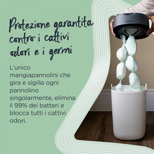 Confezione 12 Ricariche per Contenitore Pannolini Sangenic 