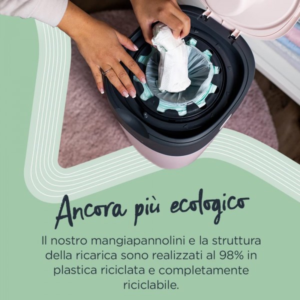 Confezione 12 Ricariche per Contenitore Pannolini Sangenic 
