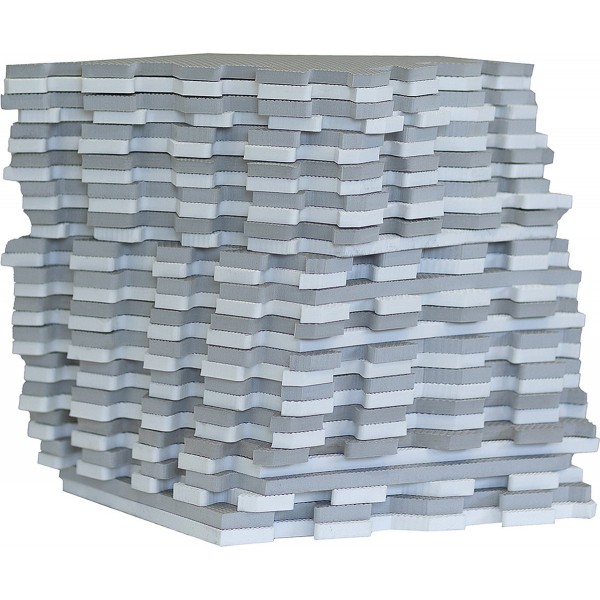 Tappeto Puzzle FreeON Free2Play Bianco Grigio 186 x 155 cm