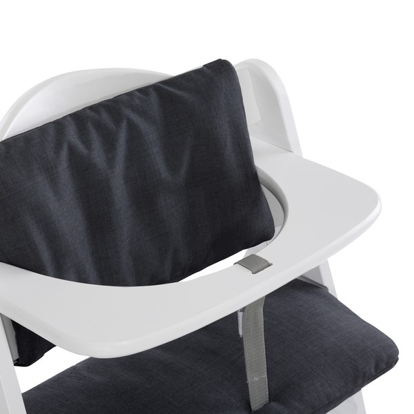 Imbottitura Cuscino per Seggiolone Hauck Alpha Melange Charcoal