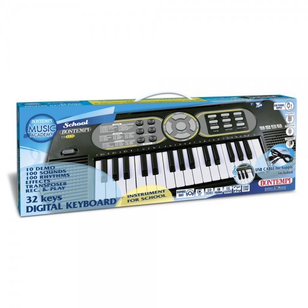 Tastiera Elettronica Bontempi 32 Tasti con Porta Usb