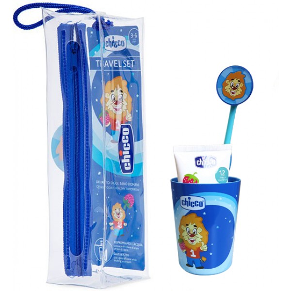 Set Igiene Orale Chicco 36m+ Azzurro