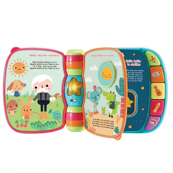 Gioco VTech Baby Il Mio Primo Libro Interattivo - Le Mie Tenere Canzoncine
